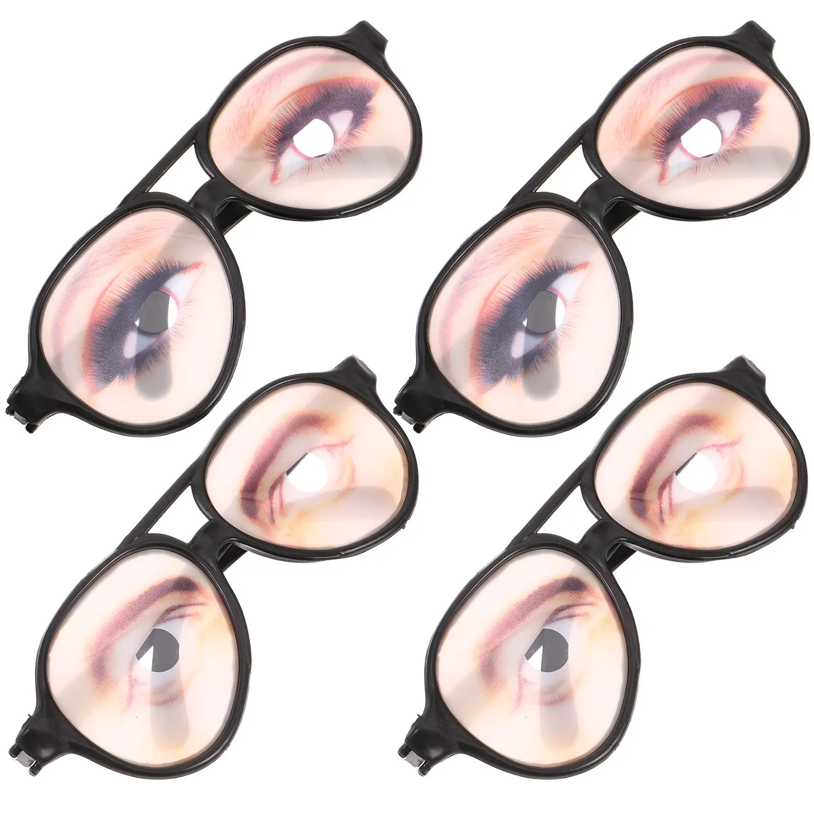 4Pcs Funny Eye Glasses Novelty Party Photo Props Costume Glasses Decorative Eyeglasses Photo Props Party Supplies
4Pcs Funny Eye Glasses Novelty Party Photo Props Costume Glasses Decorative Eyeglasses Photo Props Party Supplies