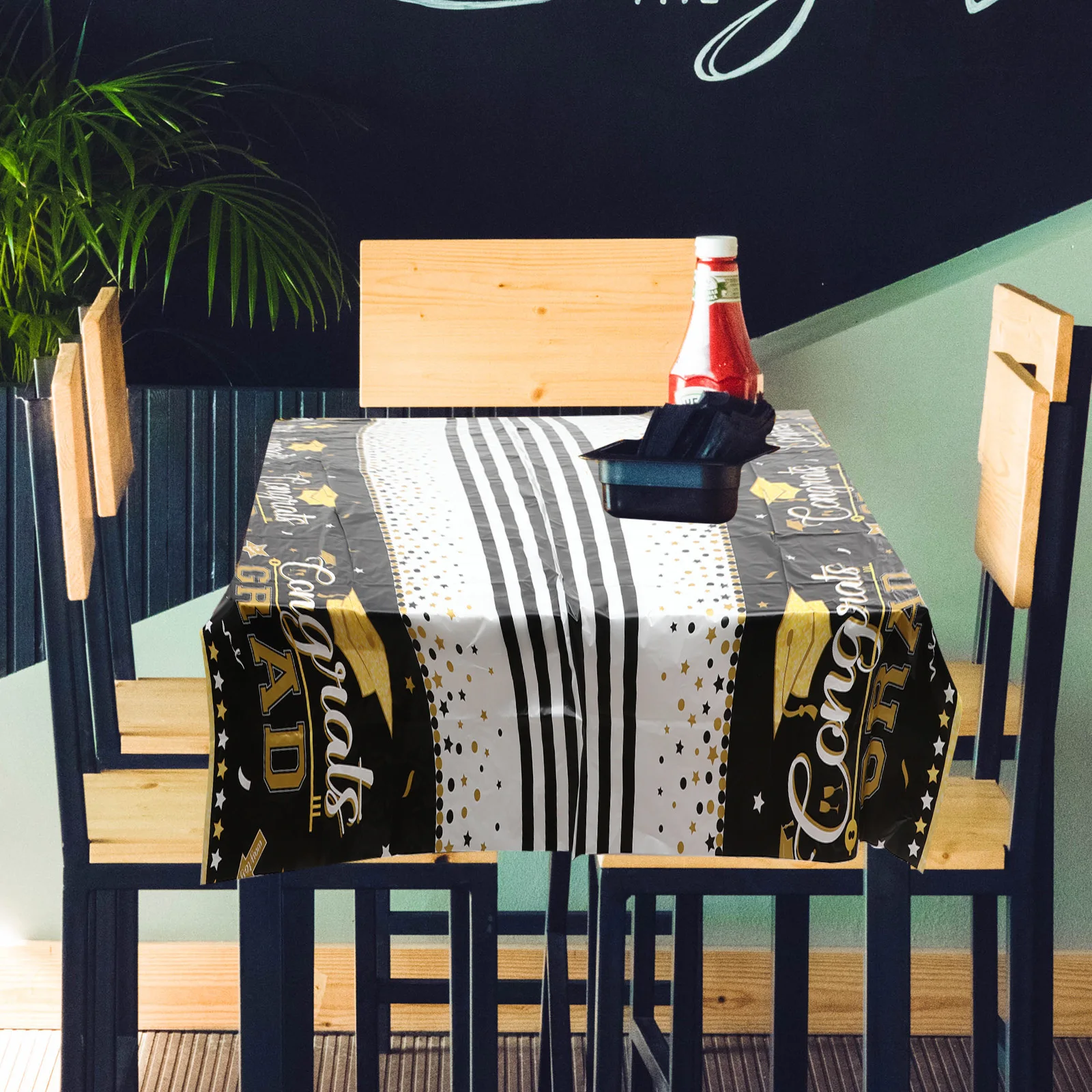 Graduation Tablecloth Decor Cover Blue Party Dinner 2023 Celebrations Practical PE Material Festive
Graduation Tablecloth Decor Cover Blue Party Dinner 2023 Celebrations Practical PE Material Festive