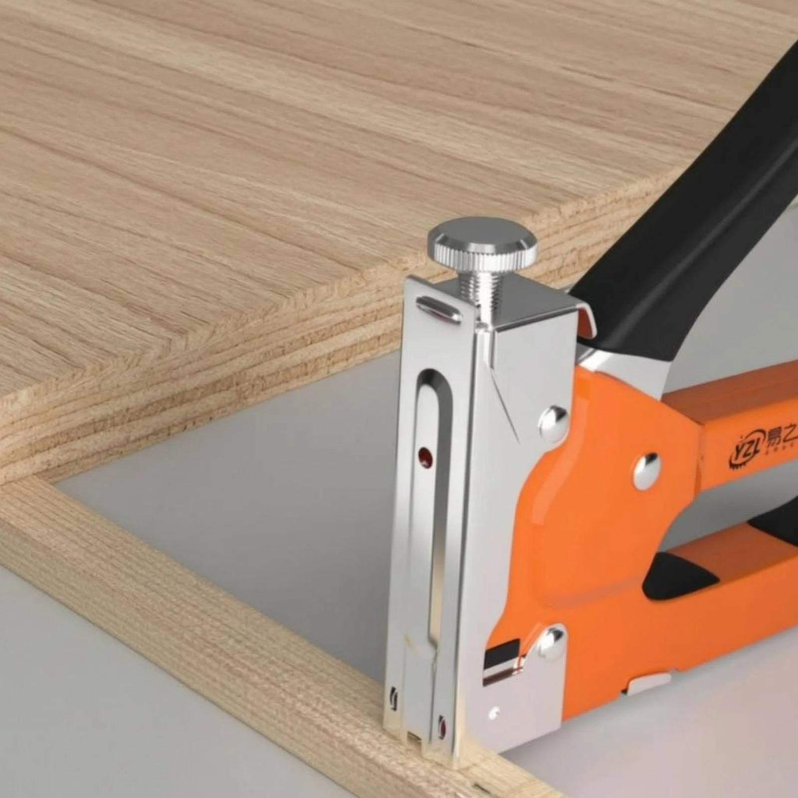 Threetriple-Function Staple Front-Loading Heavy Duty Stapler Handheld Stapler Compact Fastening Tool for Woodworking
Threetriple-Function Staple Front-Loading Heavy Duty Stapler Handheld Stapler Compact Fastening Tool for Woodworking