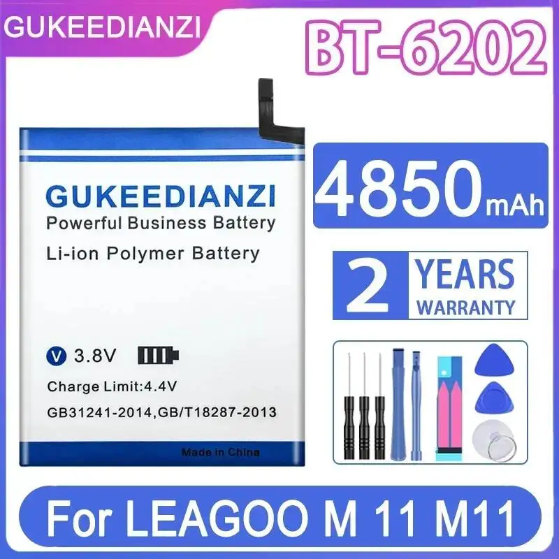 Mobile Phone Battery Good Low-Temperature Performance For Leagoo M11 BT-6202 4850mAh
Mobile Phone Battery Good Low-Temperature Performance For Leagoo M11 BT-6202 4850mAh