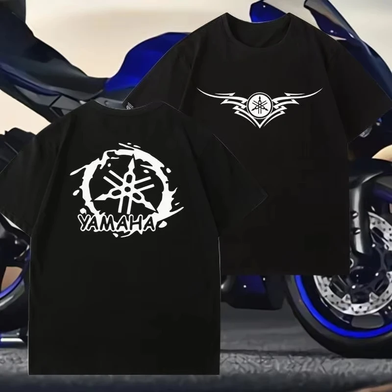 YAMAHA Printed T-shirt Summer New Motorcycle Modification Men's and Women's Loose Casual Motorcycle Riding Short Sleeved Top
YAMAHA Printed T-shirt Summer New Motorcycle Modification Men's and Women's Loose Casual Motorcycle Riding Short Sleeved Top