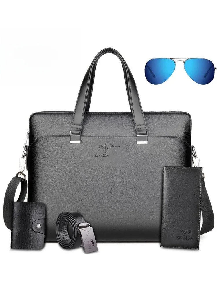 Мужская повседневная сумка из натуральной кожи, большая вместительная деловая сумка через плечо, сумка-портфель для отдыха
Мужская повседневная сумка из натуральной кожи, большая вместительная деловая сумка через плечо, сумка-портфель для отдыха