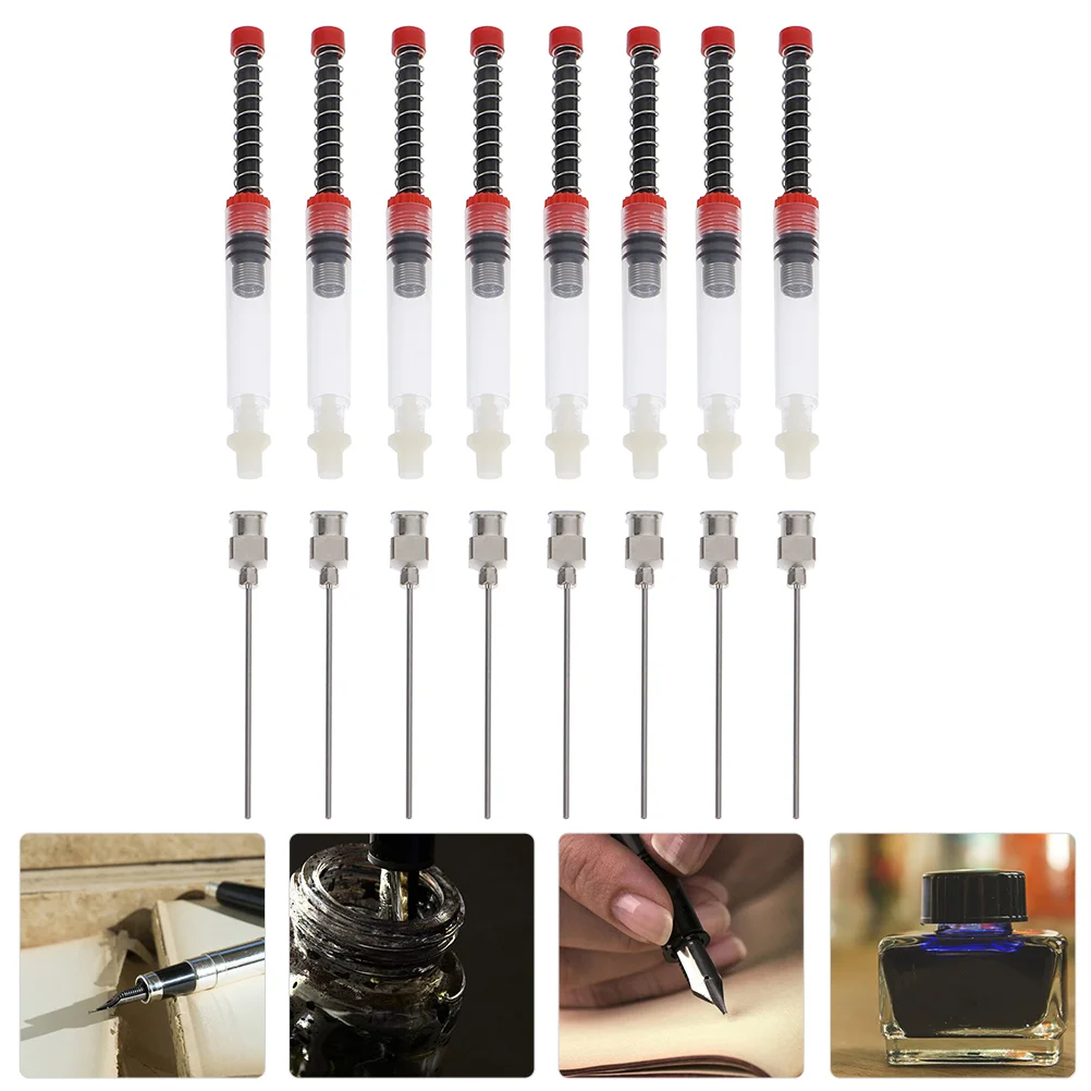 8 Pcs Fountain Pen Blotter Fill Ink Absorber Converter Assistant Refill Tool Absorption Device
8 Pcs Fountain Pen Blotter Fill Ink Absorber Converter Assistant Refill Tool Absorption Device