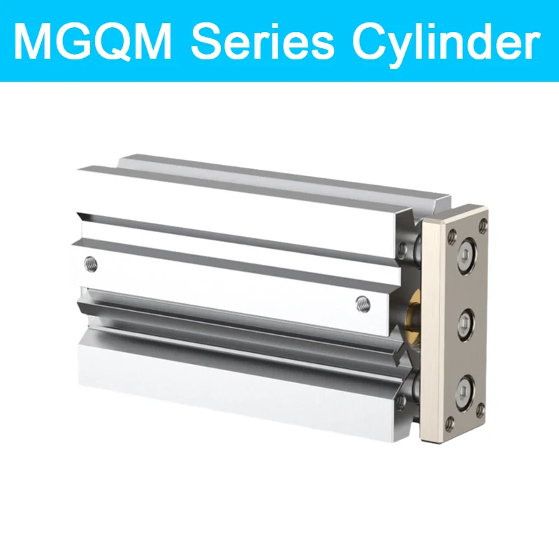 SMC Type MGQM New thin cylinder with guide rod MGQM12-10 MGQM16-20 MGQM20-30 MGQM25-40 MGQM32-50
SMC Type MGQM New thin cylinder with guide rod MGQM12-10 MGQM16-20 MGQM20-30 MGQM25-40 MGQM32-50