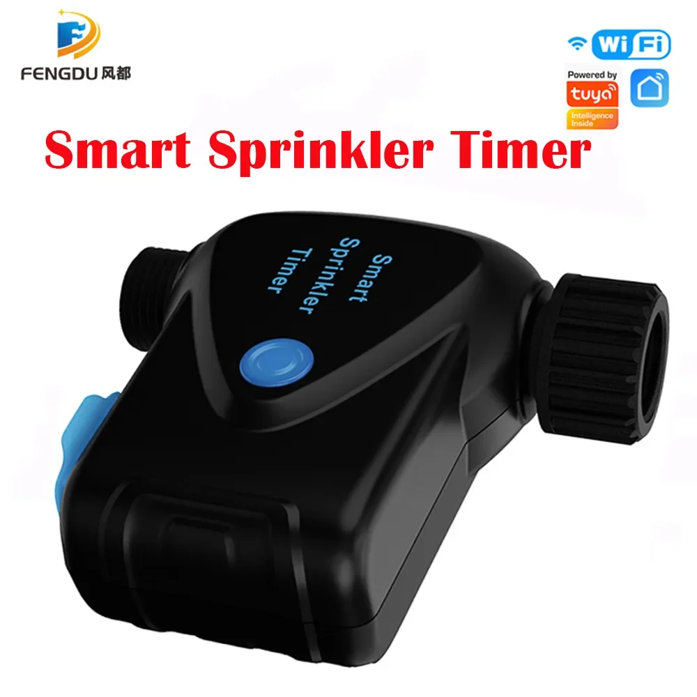 Tuya Smart Sprinkler Water Timer Valve with Automatic and Manual Watering for Standard Outdoor Garden Faucet Lawn Blue Tooth Hub
Tuya Smart Sprinkler Water Timer Valve with Automatic and Manual Watering for Standard Outdoor Garden Faucet Lawn Blue Tooth Hub
