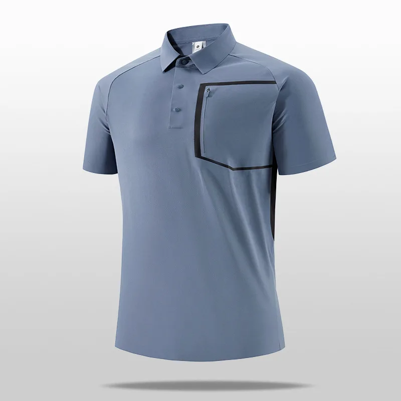 2025 Summer New Arrival Luxury Men's Polo, Lapel Zipper Pocket Decoration Tee Shirts for Man ,Busines Golf Sportswear
2025 Summer New Arrival Luxury Men's Polo, Lapel Zipper Pocket Decoration Tee Shirts for Man ,Busines Golf Sportswear