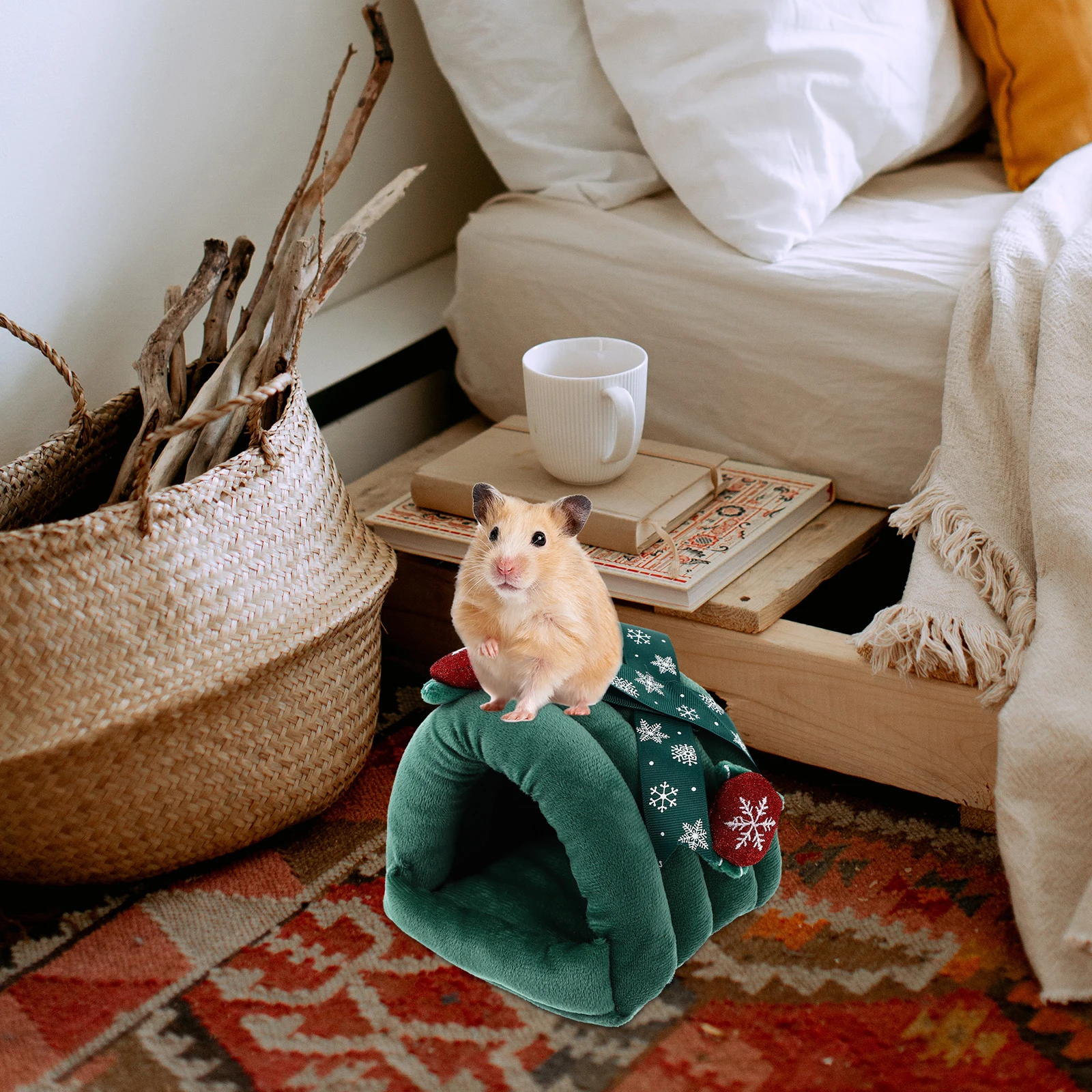 Hamster Cotton Nest Pet Warm House Bed Cave Lovely Shaped Design Small Winter Cold Days Cleaning Effort Time Save
Hamster Cotton Nest Pet Warm House Bed Cave Lovely Shaped Design Small Winter Cold Days Cleaning Effort Time Save