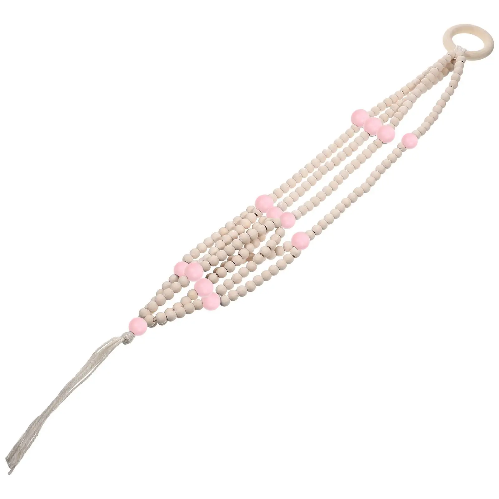 Wood Bead Hanging Basket Cotton Rope Planter Pot Hanger Woven Flower Pot Decor Garden Wall Mount Plant Holder Storage Basket
Wood Bead Hanging Basket Cotton Rope Planter Pot Hanger Woven Flower Pot Decor Garden Wall Mount Plant Holder Storage Basket