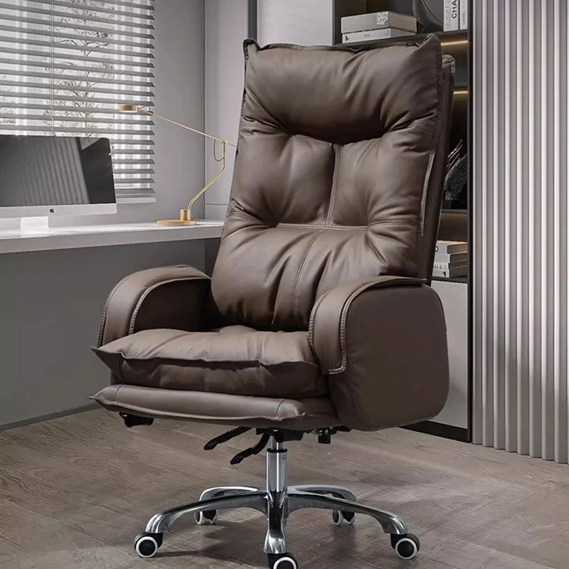 Swivel Recliner Chair Playseat Desk Modern Luxury Lazy Office Chair Leather Living Room Designer Taburete Library Furniture
Swivel Recliner Chair Playseat Desk Modern Luxury Lazy Office Chair Leather Living Room Designer Taburete Library Furniture