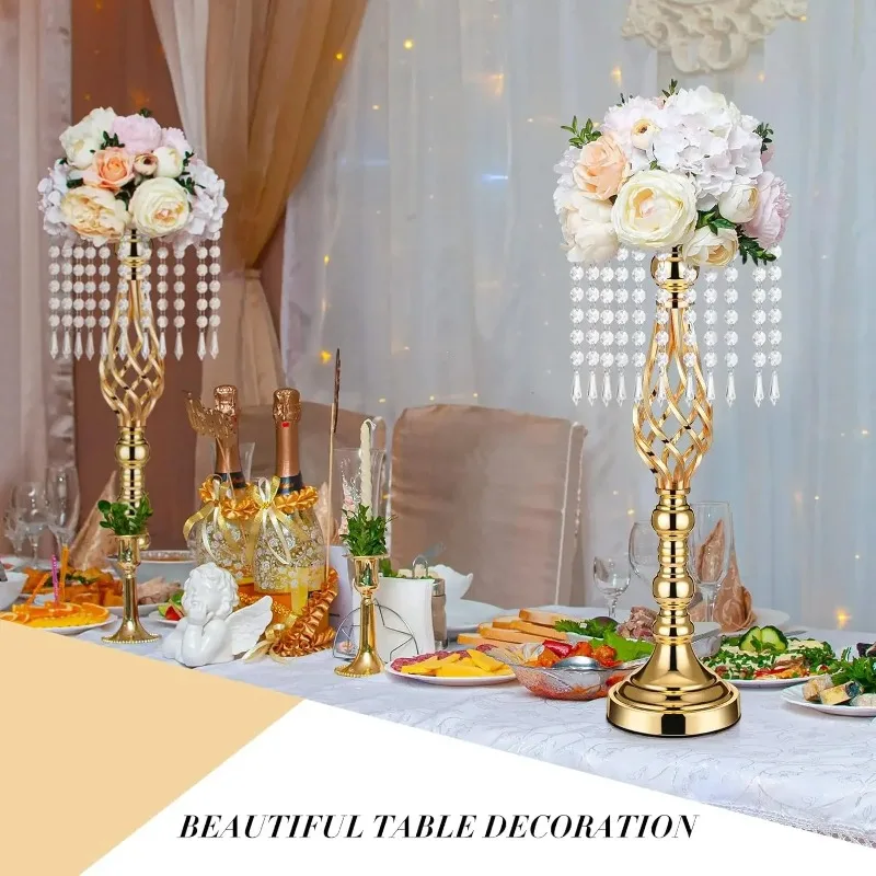 10pcs)52cm to 100cm)Gold Wedding Centerpieces for Table Gold Crystal Flower Stand Tall Flower Vase with Chandelier Metal Flower
10pcs)52cm to 100cm)Gold Wedding Centerpieces for Table Gold Crystal Flower Stand Tall Flower Vase with Chandelier Metal Flower