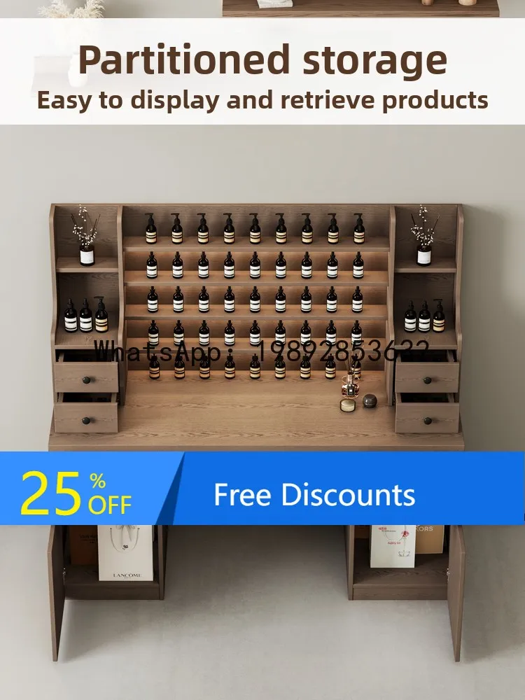 CZ Beauty Salon Fragrance Counter SPA Skincare Product Display Cabinet Island Cabinet
CZ Beauty Salon Fragrance Counter SPA Skincare Product Display Cabinet Island Cabinet