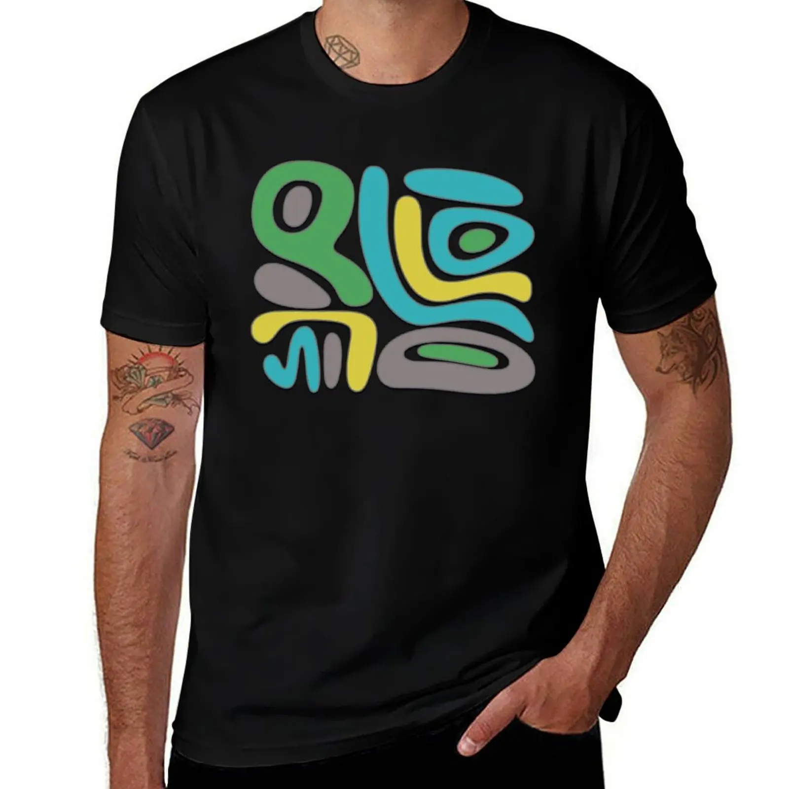Fluid Mosaic T-Shirt summer tops blue lock Blouse man t shirt men t shirts high quality
Fluid Mosaic T-Shirt summer tops blue lock Blouse man t shirt men t shirts high quality
