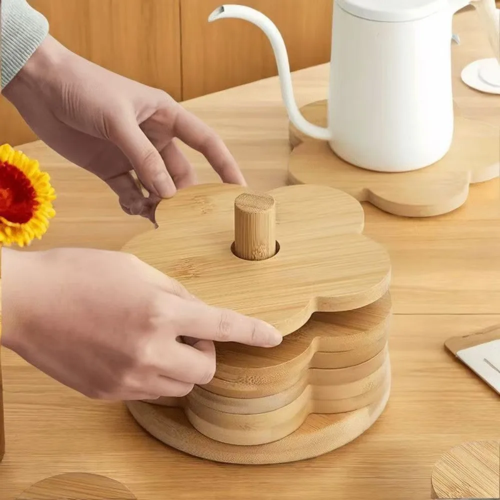 8PCS/SET Dining Table Mat Reusable Flower Wood Coasters Non-Slip Rustic Tea Mug Pad Heat-resistant Natural Cup Holder Office
8PCS/SET Dining Table Mat Reusable Flower Wood Coasters Non-Slip Rustic Tea Mug Pad Heat-resistant Natural Cup Holder Office