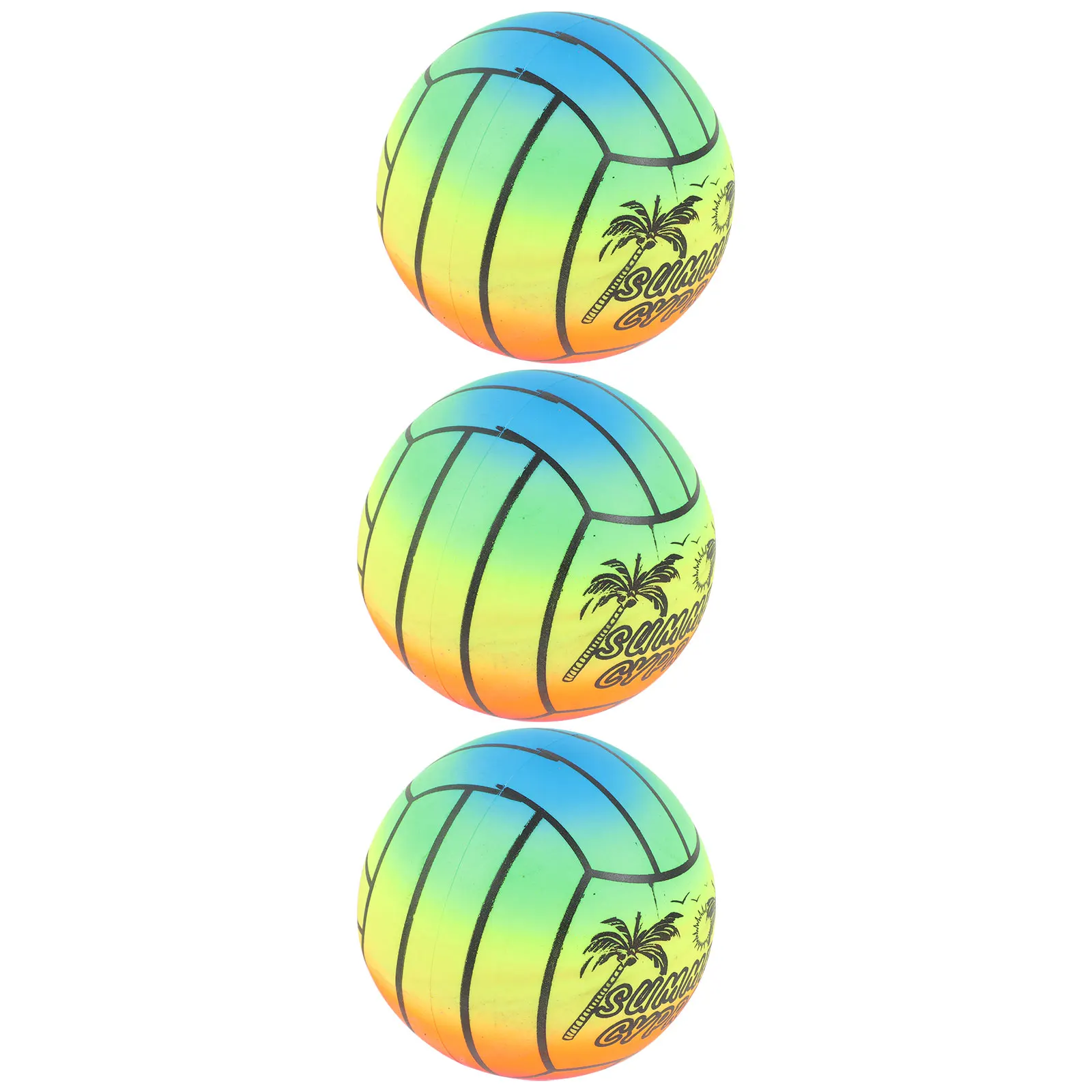 3 Pcs Beach Ball Playground Toys Small Bouncy Balls Inflatable The Kids Garden Outdoor Toddler Child Large Lightweight
3 Pcs Beach Ball Playground Toys Small Bouncy Balls Inflatable The Kids Garden Outdoor Toddler Child Large Lightweight