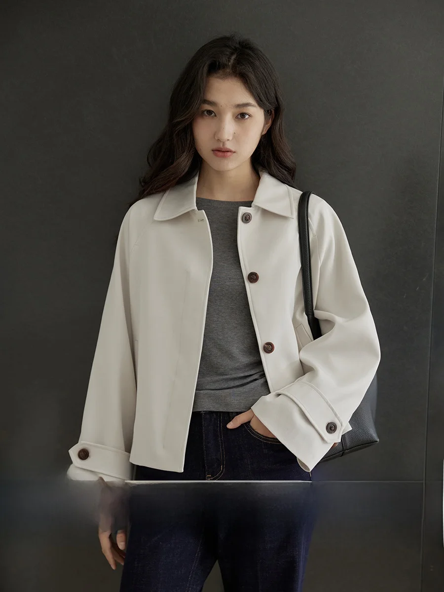 Ginnkee ort Sle Женская повседневная простая рабочая одежда Верхняя одежда Весенняя мода Полиэстер Длинный воротник све
Ginnkee ort Sle Женская повседневная простая рабочая одежда Верхняя одежда Весенняя мода Полиэстер Длинный воротник све