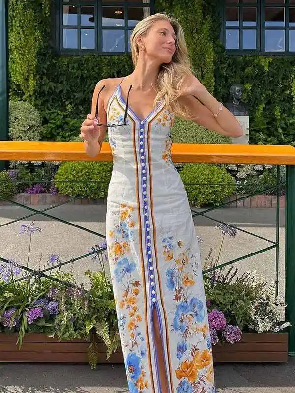 Summer Casual Printed Hanging Ne Long Dr for Women Cleanfit H Version Tee-quarter Sve 00% Linen Fabric Ciwalk
Summer Casual Printed Hanging Ne Long Dr for Women Cleanfit H Version Tee-quarter Sve 00% Linen Fabric Ciwalk