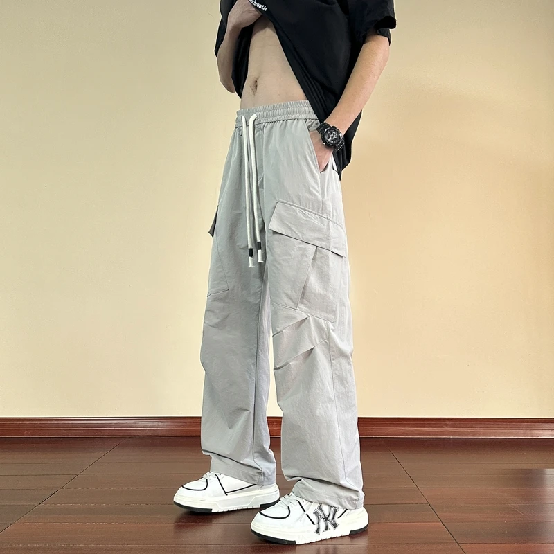 2025 New Men's Overalls American Hip Hop Pants Menswear High Street Spring and Summercargo Pants Men Clothing Streetwear Men
2025 New Men's Overalls American Hip Hop Pants Menswear High Street Spring and Summercargo Pants Men Clothing Streetwear Men