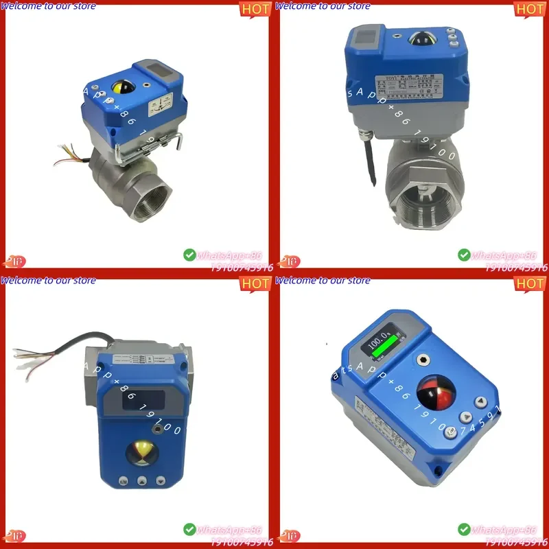 CE Certificate Water Treatment Intelligent Regulating Ball Valve 30NM 0-10V RS485 Communication
CE Certificate Water Treatment Intelligent Regulating Ball Valve 30NM 0-10V RS485 Communication