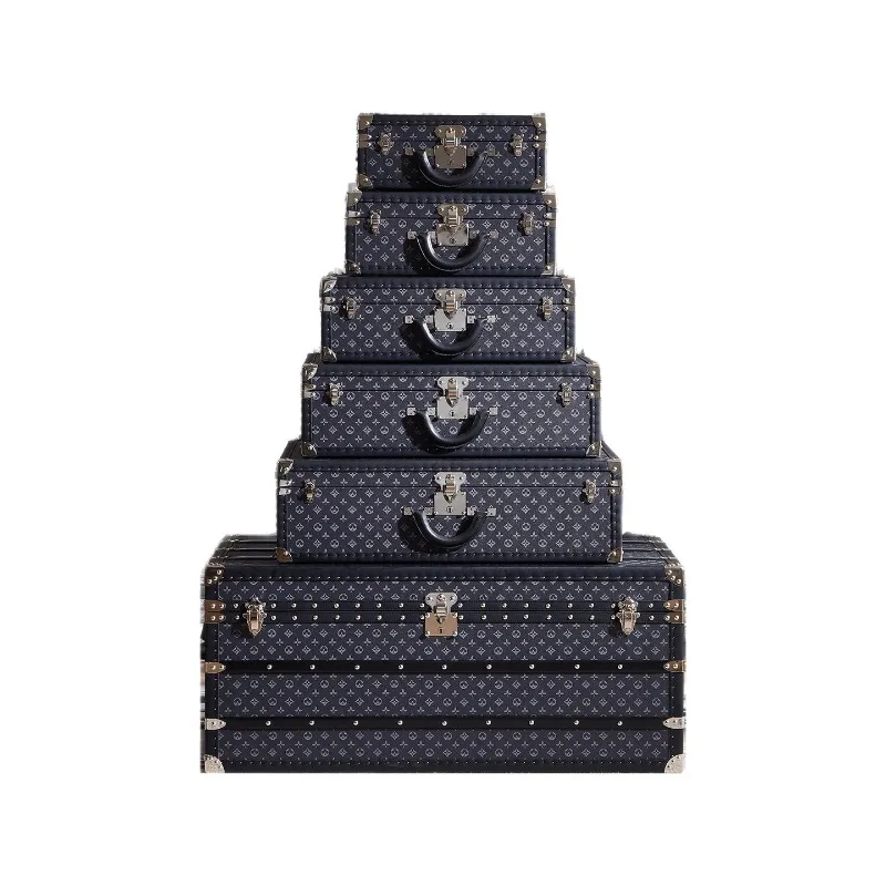 Decorative box presbyopia living room storage ornament leather tower box
Decorative box presbyopia living room storage ornament leather tower box