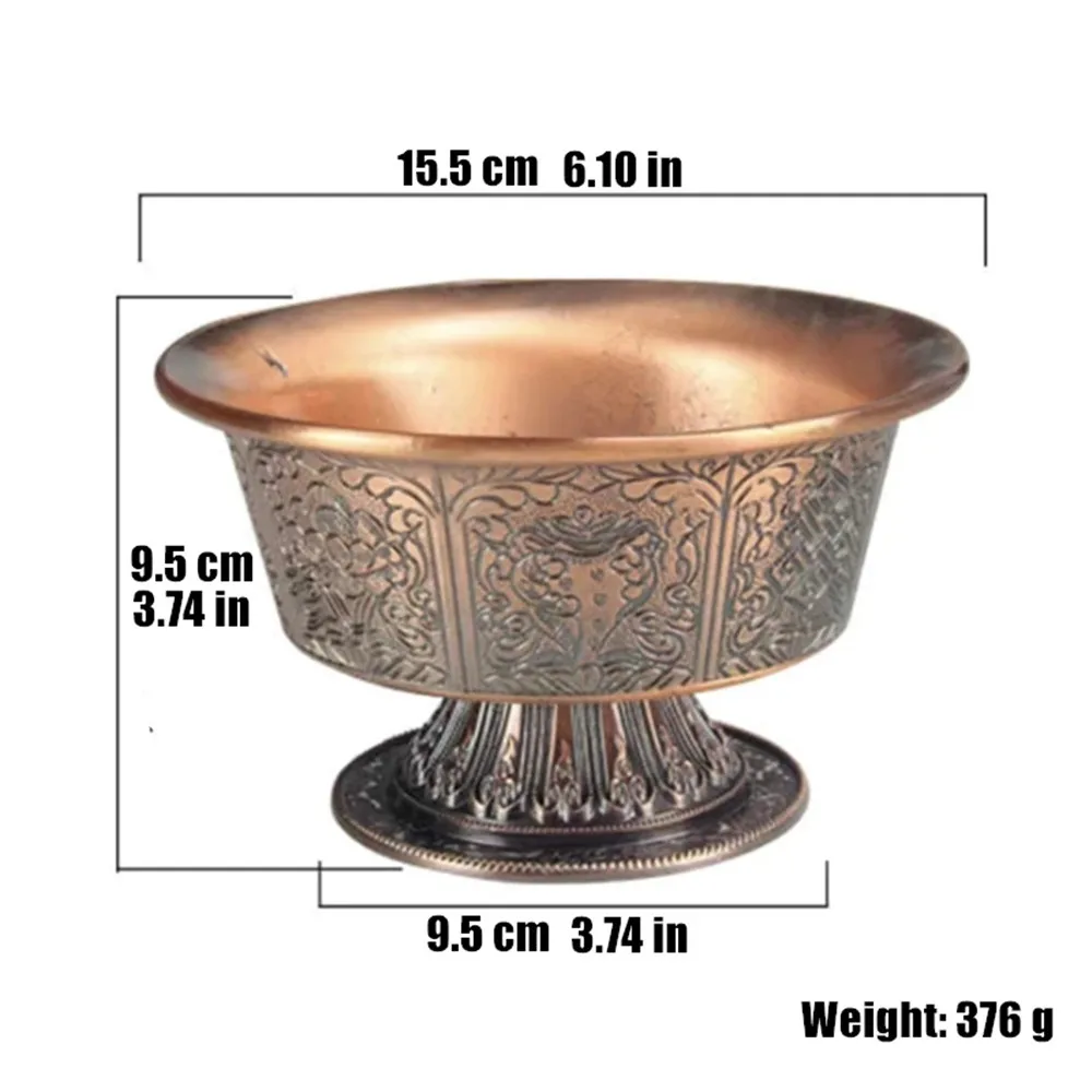 Multifunctional Sanskrit Buddhist Incense Fire Bowl Red Copper Tribute Engraving Fire Serving Tray Mandala Smoke Supply Furnace
Multifunctional Sanskrit Buddhist Incense Fire Bowl Red Copper Tribute Engraving Fire Serving Tray Mandala Smoke Supply Furnace