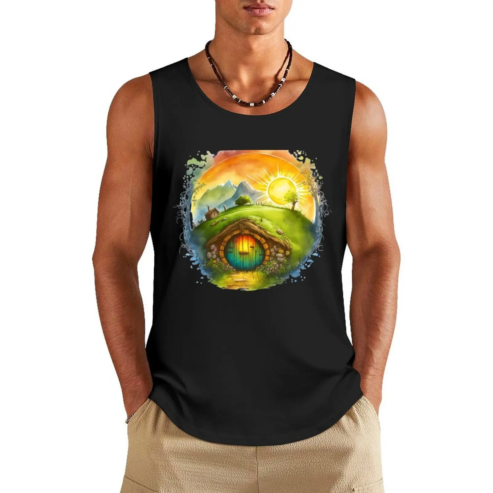 Round Doors in Summer - Fantasy Tank Top gym shirt man singlets for men best selling products summer 2025
Round Doors in Summer - Fantasy Tank Top gym shirt man singlets for men best selling products summer 2025