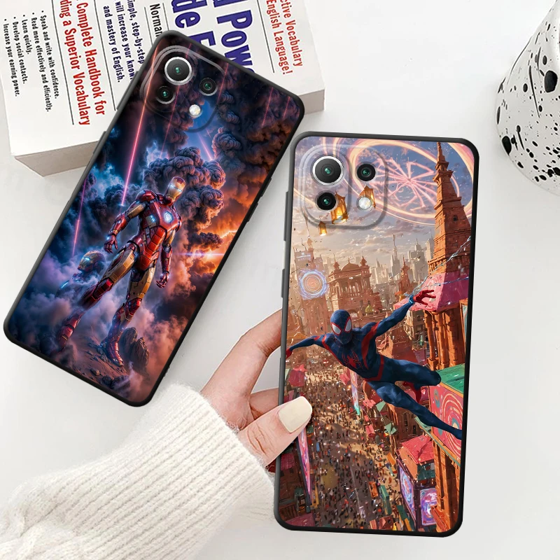 Marvel Beautiful Spider Man Black Soft Phone Cover Case for Xiaomi Mi 13 14 15 Pro 11 12 13 Lite 10T 11T 12T Pro 12X
Marvel Beautiful Spider Man Black Soft Phone Cover Case for Xiaomi Mi 13 14 15 Pro 11 12 13 Lite 10T 11T 12T Pro 12X