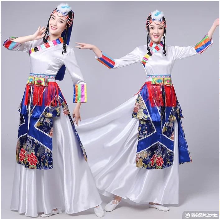 Tibetan Dance Ethnic Dance Xizang Dance Costume Ethnic Performance Costume
Tibetan Dance Ethnic Dance Xizang Dance Costume Ethnic Performance Costume