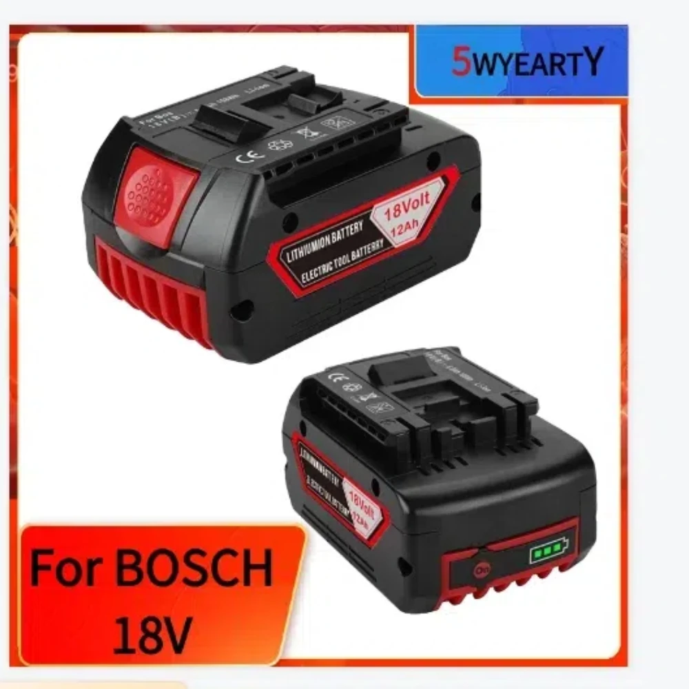 2025 For BOSCH Authentic 18V 10Ah LITHIUM-ION BATTERY GBA 18V 10Ah 18V Professional GBA GSR GSB BAT618 BAT609 w/Fuel Guage
2025 For BOSCH Authentic 18V 10Ah LITHIUM-ION BATTERY GBA 18V 10Ah 18V Professional GBA GSR GSB BAT618 BAT609 w/Fuel Guage