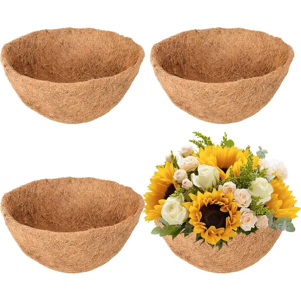 Legigo 4 Pack 20 Inch Hanging Basket CLiners Replacement, 100% Natural Round Cnut Ciber Planter Basket Liners or Hanging Basket
Legigo 4 Pack 20 Inch Hanging Basket CLiners Replacement, 100% Natural Round Cnut Ciber Planter Basket Liners or Hanging Basket