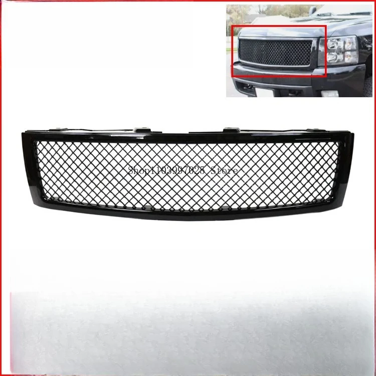 For 07-13 Chevrolet Solod Car Modification Front Bumper Grille Honeycomb Bright Black Accessories
For 07-13 Chevrolet Solod Car Modification Front Bumper Grille Honeycomb Bright Black Accessories