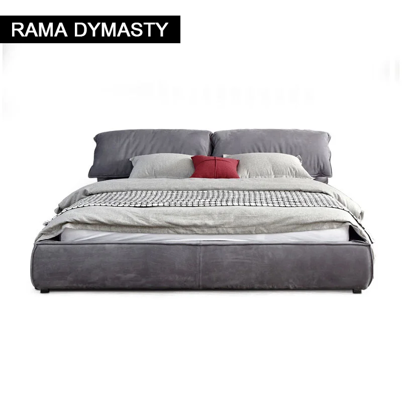 Modern minimalist fabric bed Italian minimalist light luxury master bedroom ins net red creative 1.8m wedding bed double bed
Modern minimalist fabric bed Italian minimalist light luxury master bedroom ins net red creative 1.8m wedding bed double bed