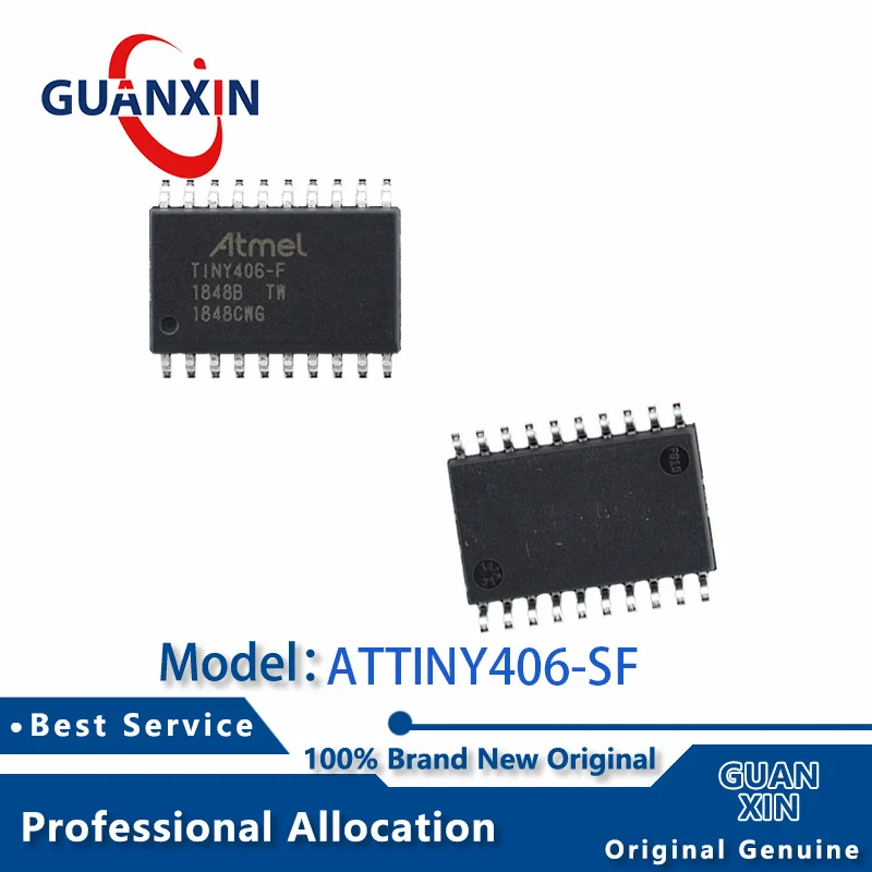 100% New electronics ATTINY406-SF ATTINY406-SFR SOIC-20 Marking TINY406-F ATTINY406
100% New electronics ATTINY406-SF ATTINY406-SFR SOIC-20 Marking TINY406-F ATTINY406
