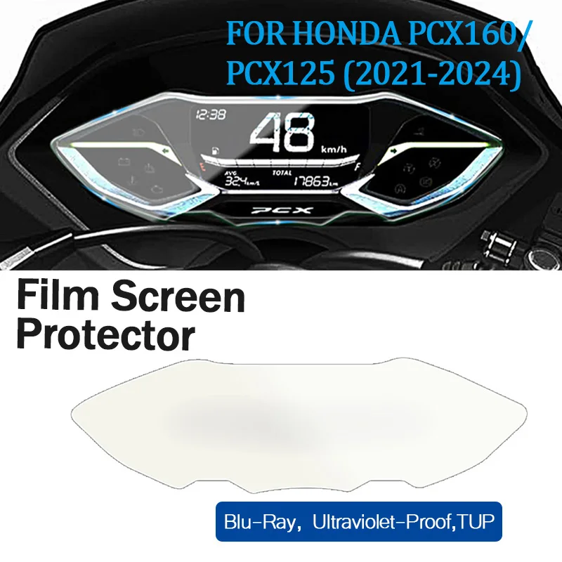 For Honda PCX160 PCX125 PCX 2021 2022 2023 2024 Motorcycle Instrument Scratch Protection Film Dashboard Screen Protector
For Honda PCX160 PCX125 PCX 2021 2022 2023 2024 Motorcycle Instrument Scratch Protection Film Dashboard Screen Protector