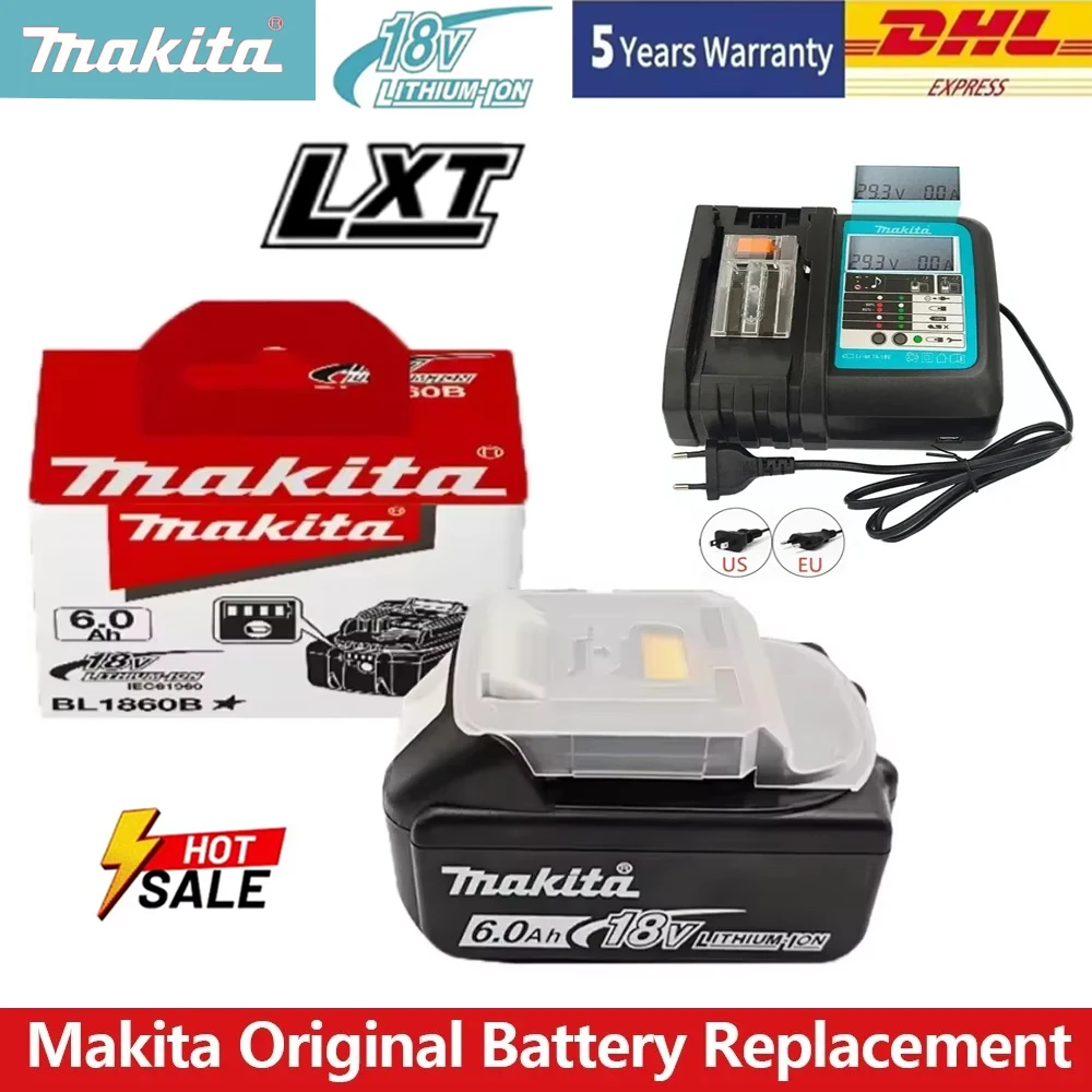 100% Original Makita 18V 5.0Ah Rechargeable Battery Makita BL1830 BL1830B BL1840 BL1840B BL1850 BL1850B Power Tools Battery
100% Original Makita 18V 5.0Ah Rechargeable Battery Makita BL1830 BL1830B BL1840 BL1840B BL1850 BL1850B Power Tools Battery