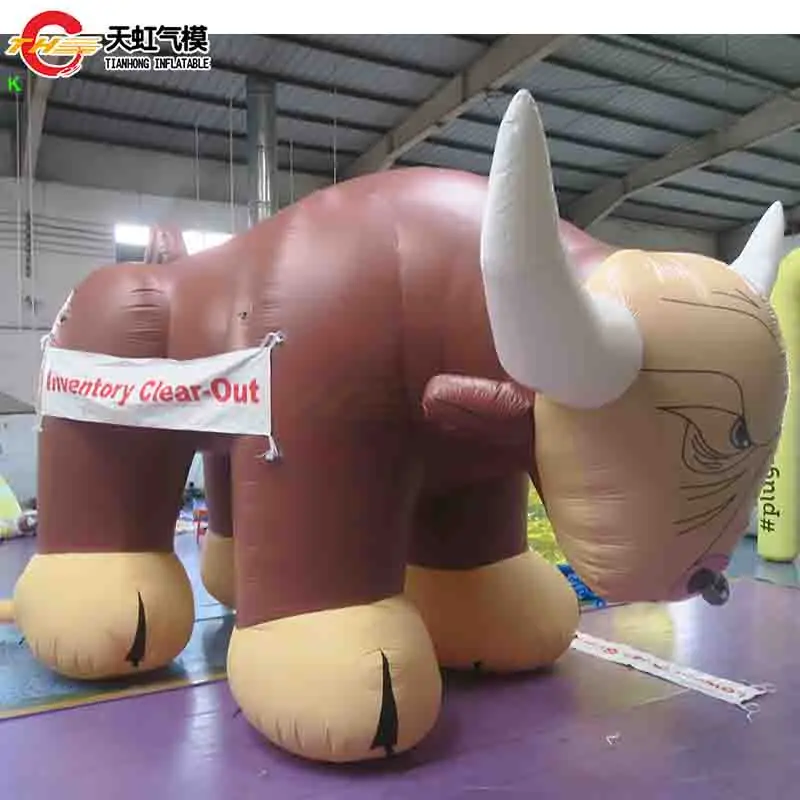 Fast Ship Giant Inflatable Bull Model Store Promotional Inflatable Ox Replica Ground Balloon
Fast Ship Giant Inflatable Bull Model Store Promotional Inflatable Ox Replica Ground Balloon