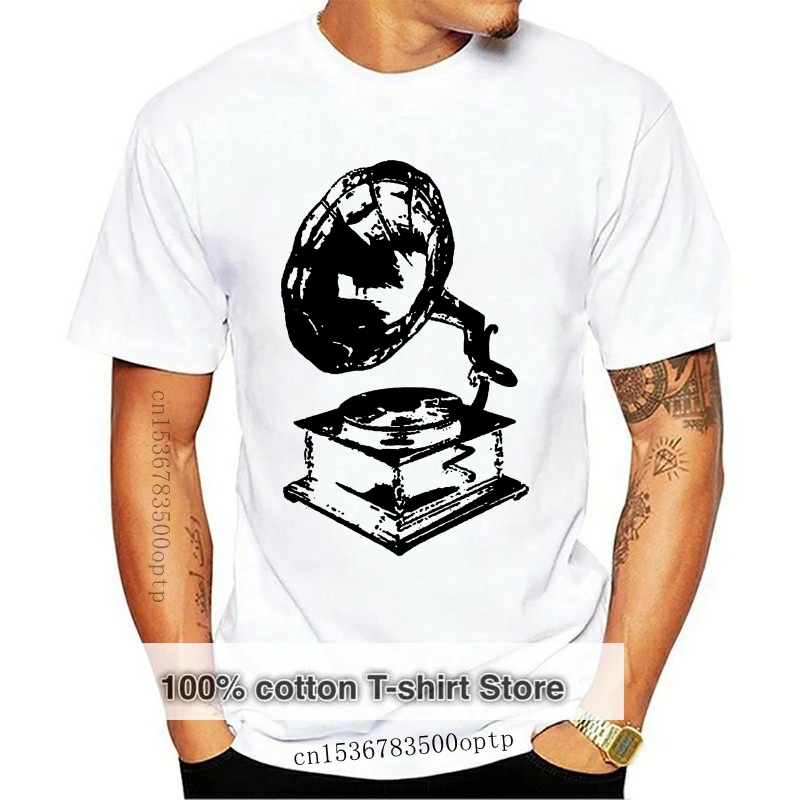 2024 Old vintage look phonograph gramophone olive 100% cotton graphic new t shirt
2024 Old vintage look phonograph gramophone olive 100% cotton graphic new t shirt