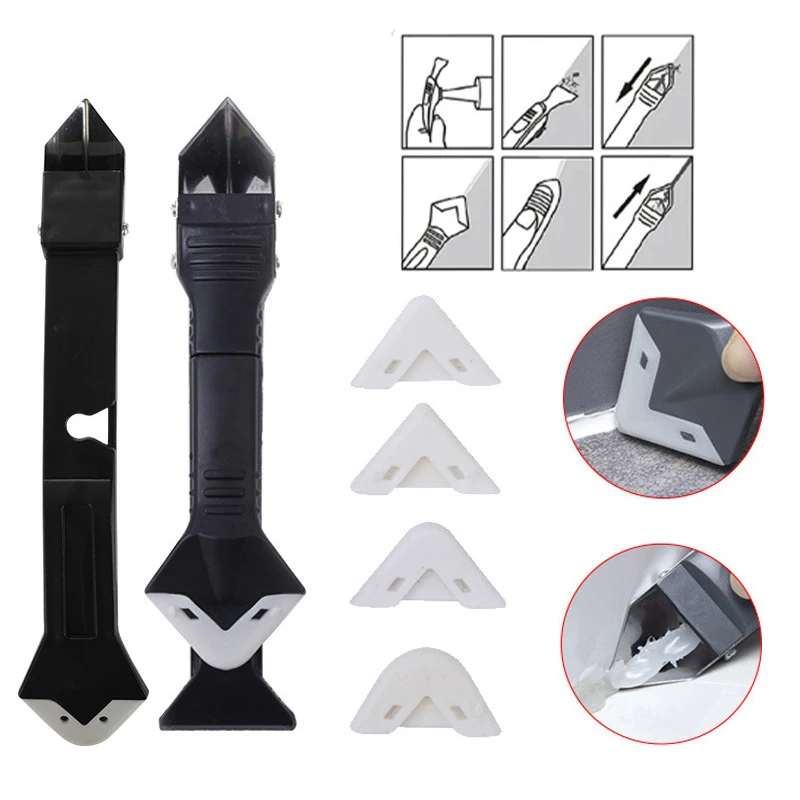 Silicone Scraper Squeegee Glue Remover Knife Caulking Angle Beauty Crack Trowel Tool Grout Scraper Kit 3in1 Multifunctional Home
Silicone Scraper Squeegee Glue Remover Knife Caulking Angle Beauty Crack Trowel Tool Grout Scraper Kit 3in1 Multifunctional Home