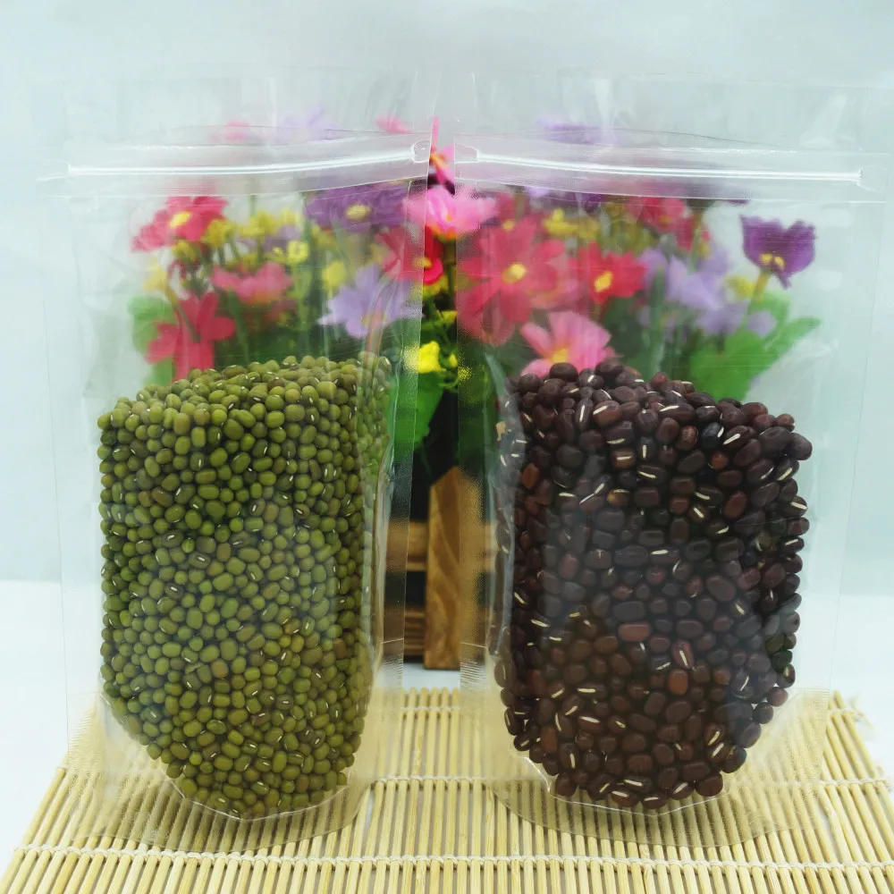 14x20cm 100pcs Resealable Stand Up Transparent Zip Lock Bags - Clear Plastic Pouch Zipper Self Sealing for Snacks Food Packaging
14x20cm 100pcs Resealable Stand Up Transparent Zip Lock Bags - Clear Plastic Pouch Zipper Self Sealing for Snacks Food Packaging