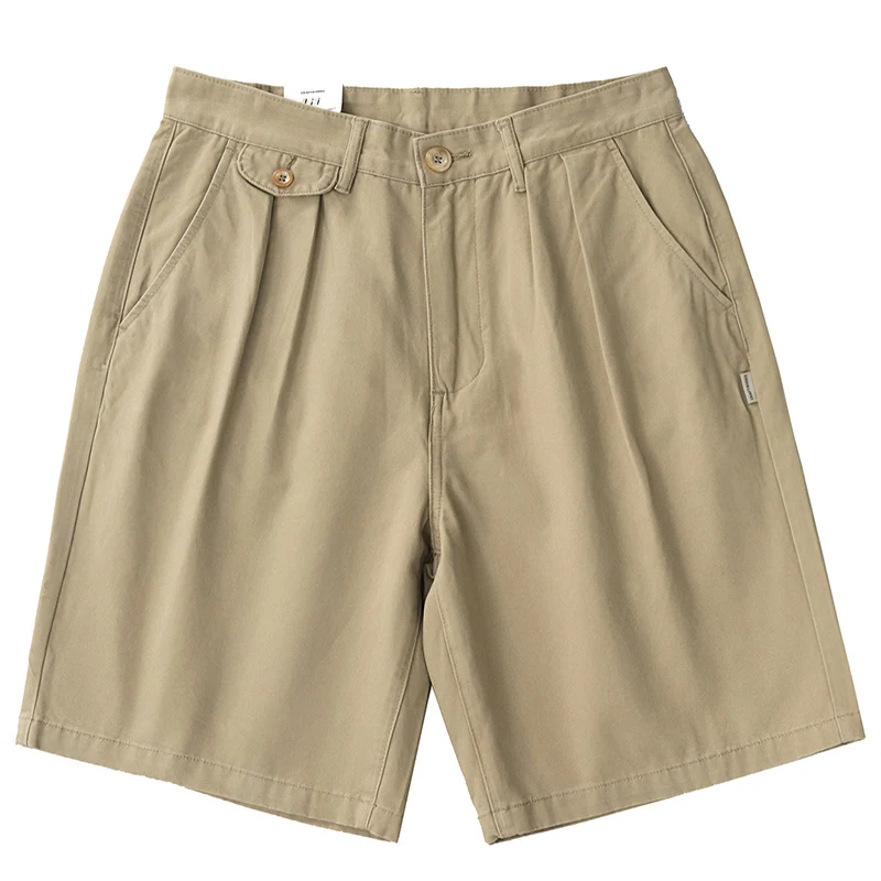 Summer New American Retro Woven Solid Color Cargo Shorts Men's Fashion Pure Cotton Washed Loose Casual Straight 5-point Pants
Summer New American Retro Woven Solid Color Cargo Shorts Men's Fashion Pure Cotton Washed Loose Casual Straight 5-point Pants