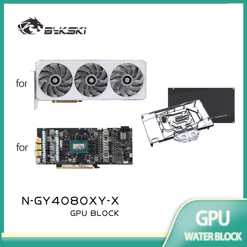 Bykski N-GY4080XY-X GPU Block Use for GALAXY RTX 4080 Super BOOMSTAR OC Video Card Water Cooling /Three-layer Structure Design
Bykski N-GY4080XY-X GPU Block Use for GALAXY RTX 4080 Super BOOMSTAR OC Video Card Water Cooling /Three-layer Structure Design