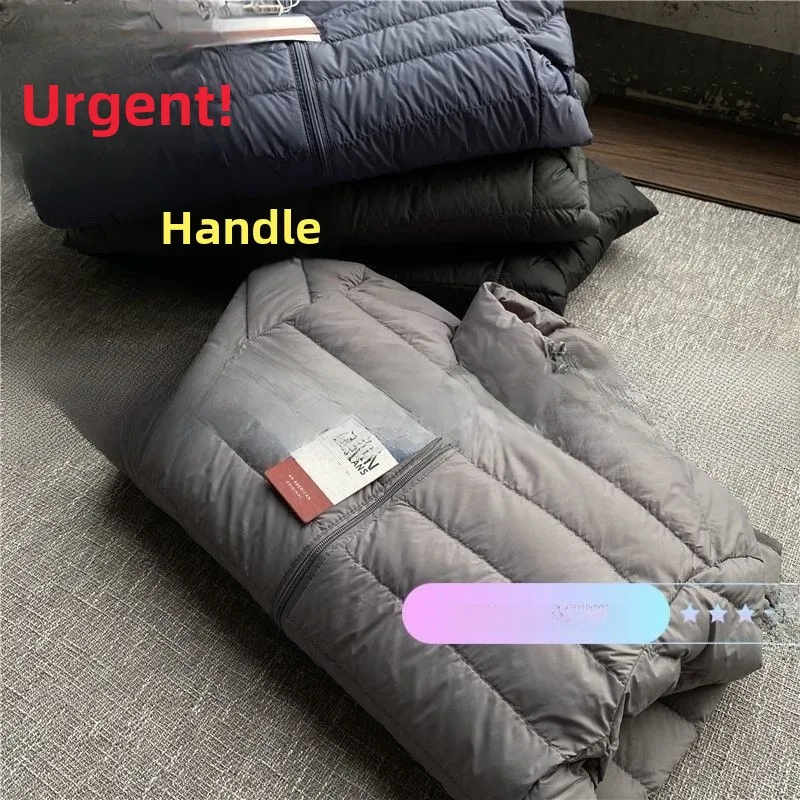 Ultra-Light down Cotton Jaet Men's Spring Sle Thin Faionable ort Coat Wide Fit Chinese Brand Bamboo Silk Cotton
Ultra-Light down Cotton Jaet Men's Spring Sle Thin Faionable ort Coat Wide Fit Chinese Brand Bamboo Silk Cotton