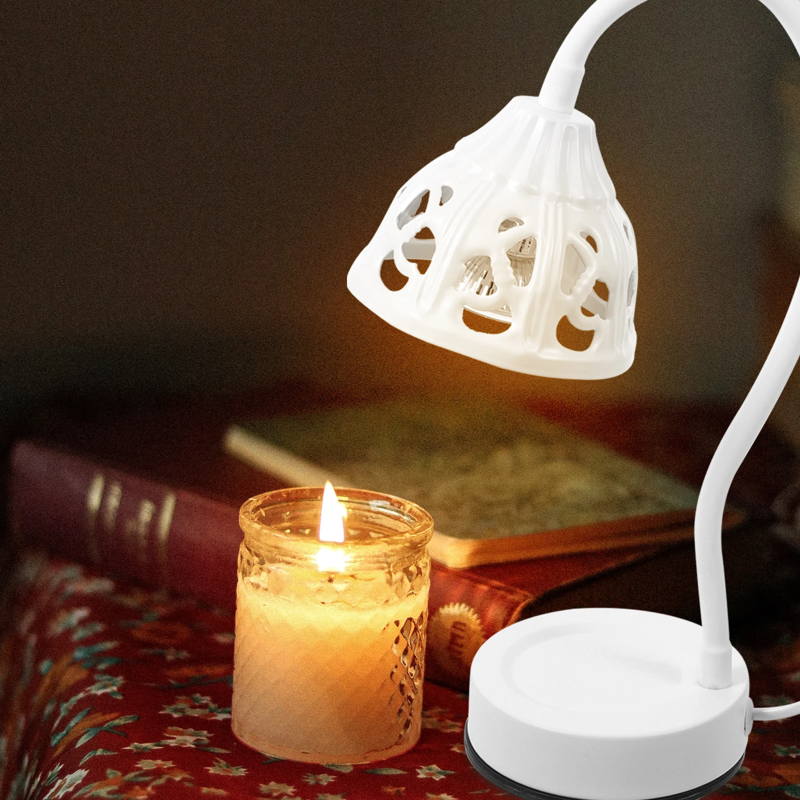 Scented C Warmer Lamp for Jar C les Wax Metal Heater Aromatherapy LED Night Light Atmosphere Timer Adjustable Bedroom
Scented C Warmer Lamp for Jar C les Wax Metal Heater Aromatherapy LED Night Light Atmosphere Timer Adjustable Bedroom