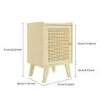 12,2*11,81*20,07 дюйма Bamboo & BS кремово-бежевого цвета, домашняя прикроватная тумбочка для спален, общежитий, гостиных, коридоров
12,2*11,81*20,07 дюйма Bamboo & BS кремово-бежевого цвета, домашняя прикроватная тумбочка для спален, общежитий, гостиных, коридоров