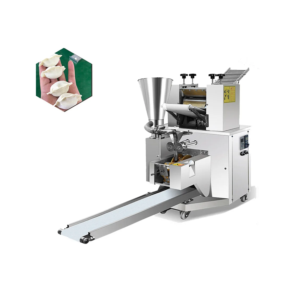 Highly Efficient Commercial Fully Automatic Dumplings Maker Machine for Restaurants/Central Kitchens with Core Motor Component
Highly Efficient Commercial Fully Automatic Dumplings Maker Machine for Restaurants/Central Kitchens with Core Motor Component