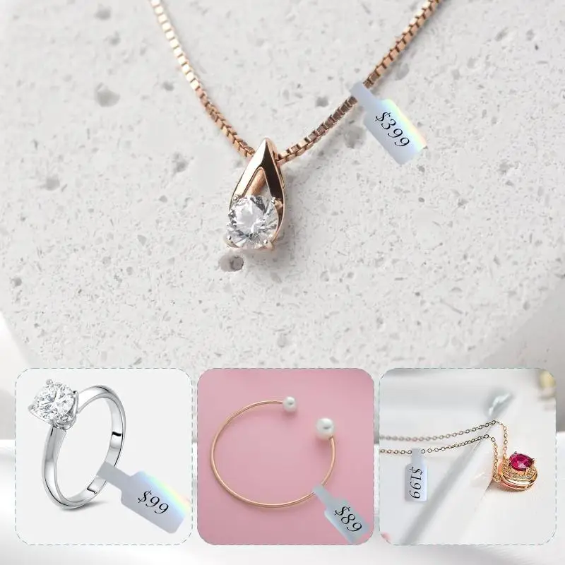/KQM/500pc/roll Price Stickers Jewelry Price Tags Self Adhesive White Blank Sticker Kraft Paper Ring Necklace Ring Earring Price
/KQM/500pc/roll Price Stickers Jewelry Price Tags Self Adhesive White Blank Sticker Kraft Paper Ring Necklace Ring Earring Price