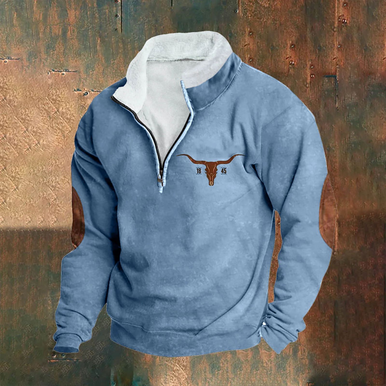 2025 new Men's fur Collar hoodie Fashion Men's hoodie autumn and winter new half zip stand collar hoodie
2025 new Men's fur Collar hoodie Fashion Men's hoodie autumn and winter new half zip stand collar hoodie