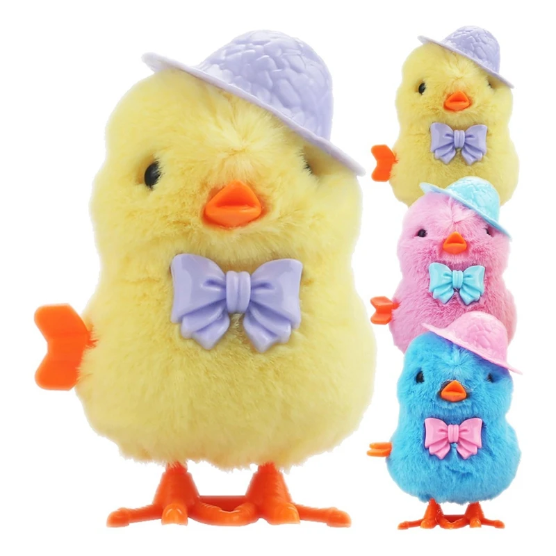 HW-el4Pack Easter Jumping Wind Up Plush Toys for Toddlers Kids,Hopping for Easter Chicken in
HW-el4Pack Easter Jumping Wind Up Plush Toys for Toddlers Kids,Hopping for Easter Chicken in