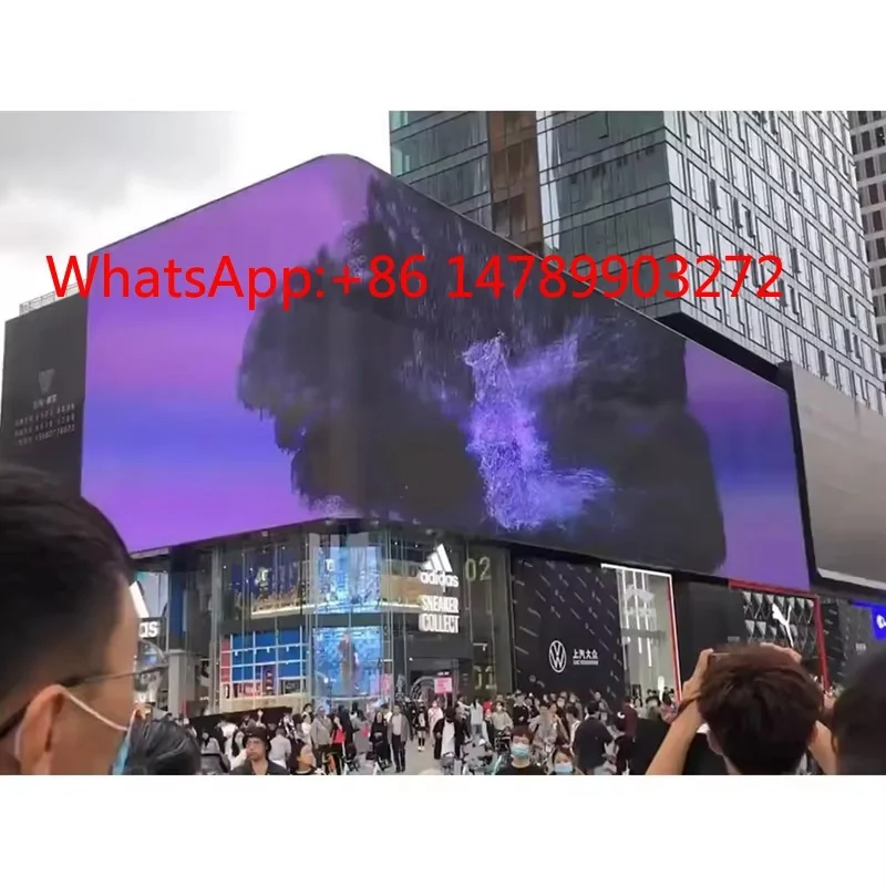 P6 Flexible Fixed Curved Outdoor LED Display Panel Commercial Advertising Digital Screen
P6 Flexible Fixed Curved Outdoor LED Display Panel Commercial Advertising Digital Screen
