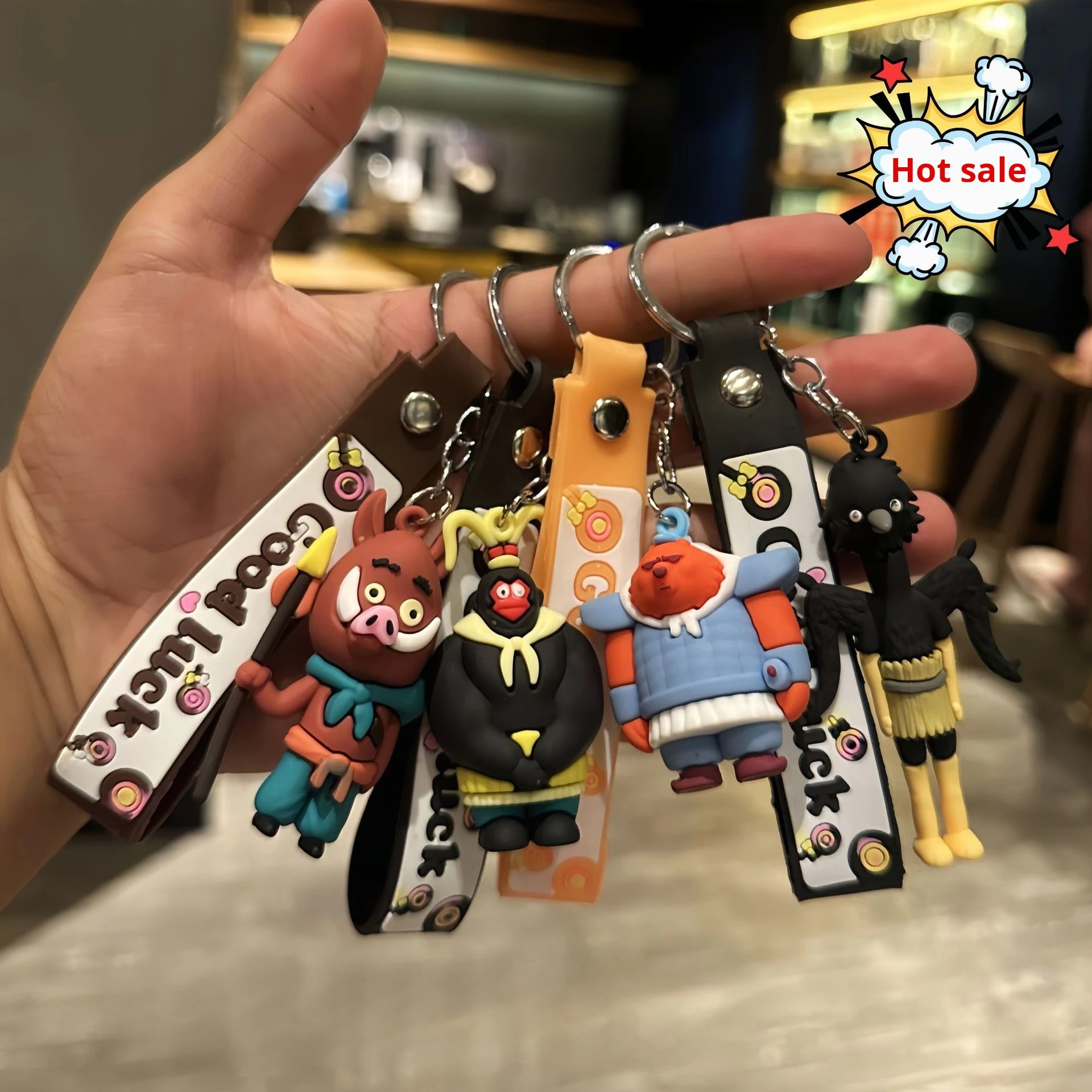 2025 Little Monster Little Pig Demon Car Keychain Creative Doll School Bag Pendant Gift For Boys And Girls
2025 Little Monster Little Pig Demon Car Keychain Creative Doll School Bag Pendant Gift For Boys And Girls