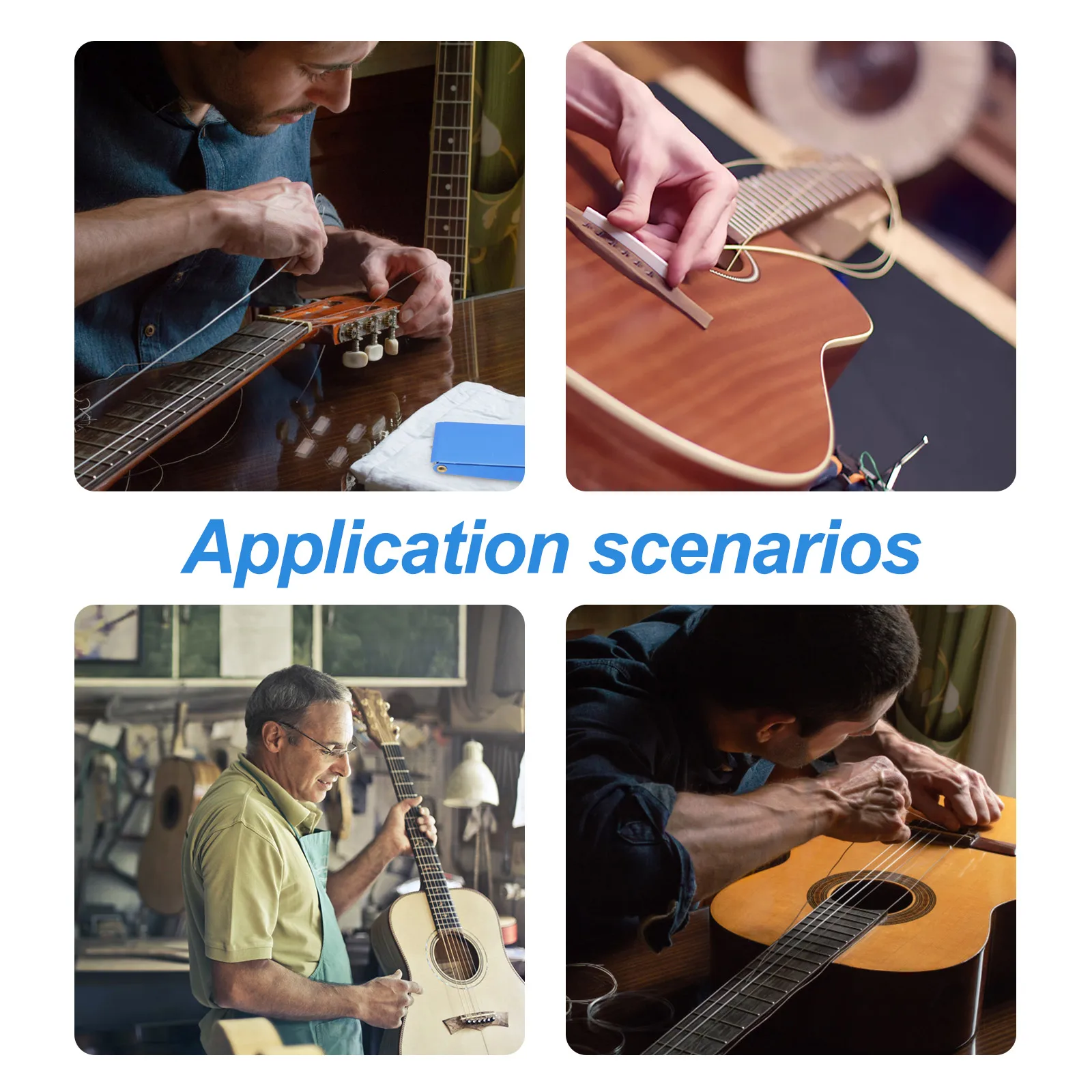 Guitar File Nut Files Maintenance Tool Accessories Tools and Fret Luthier Bridge Saddle
Guitar File Nut Files Maintenance Tool Accessories Tools and Fret Luthier Bridge Saddle